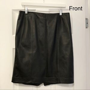 Leather Skirt